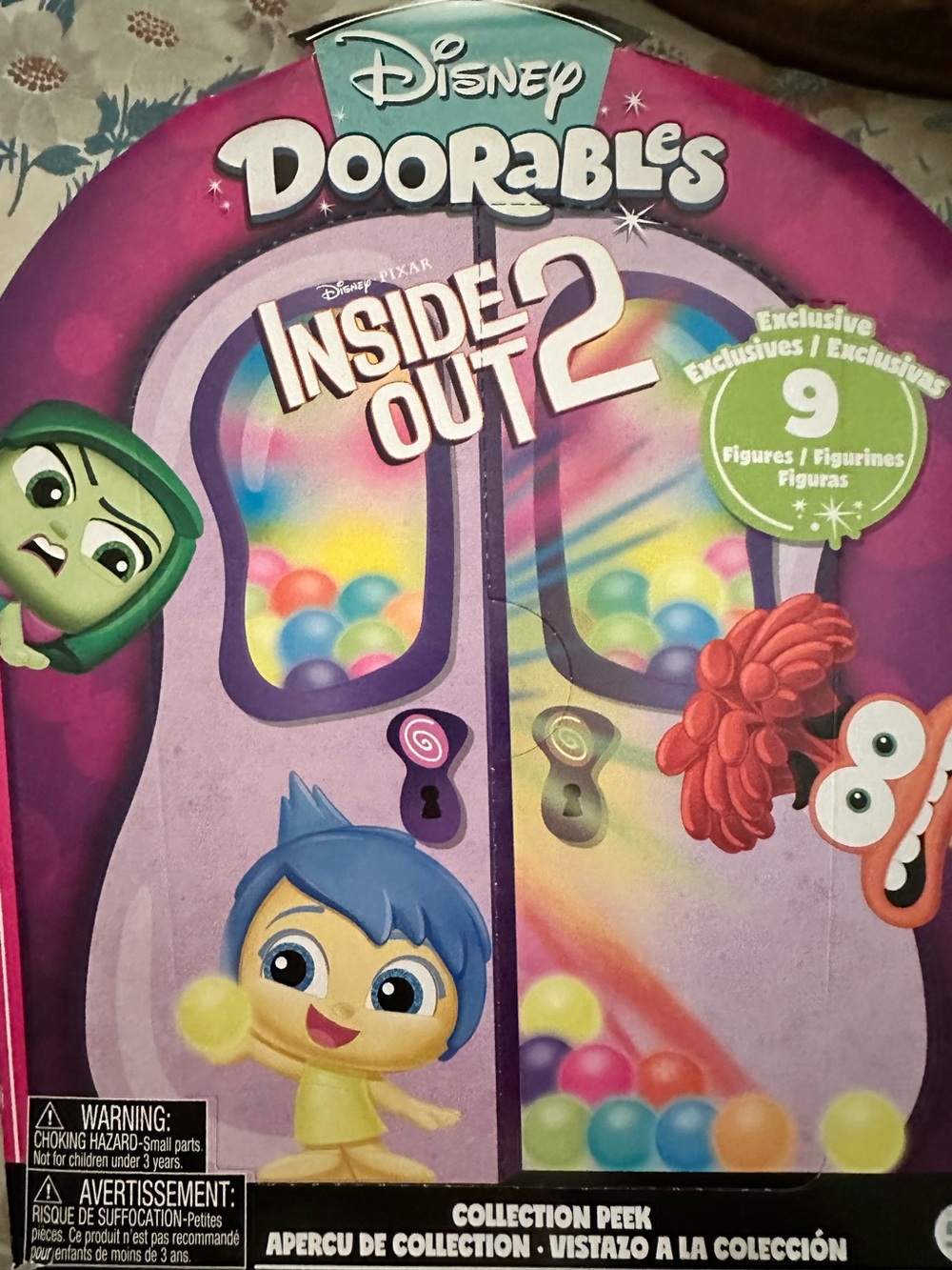 Disney Inside Out 2 Doorables Pack - Pink Purple